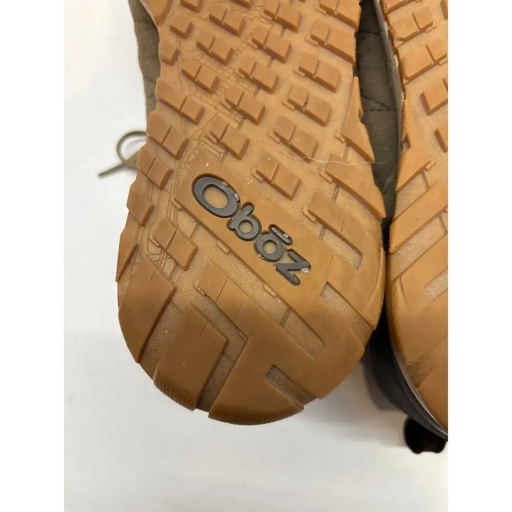 Oboz Men’s Hiking Shoes Size 11 Olive Brown Black Outdoor Trail Walking